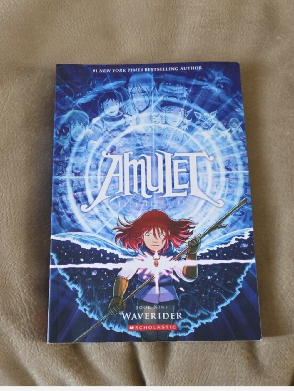 Amulet Book Nine: Waverider - Red & Blue Home Art Print - Picture 3 of 4